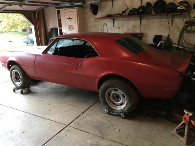 1967 Red Chevrolet Camaro Coupe