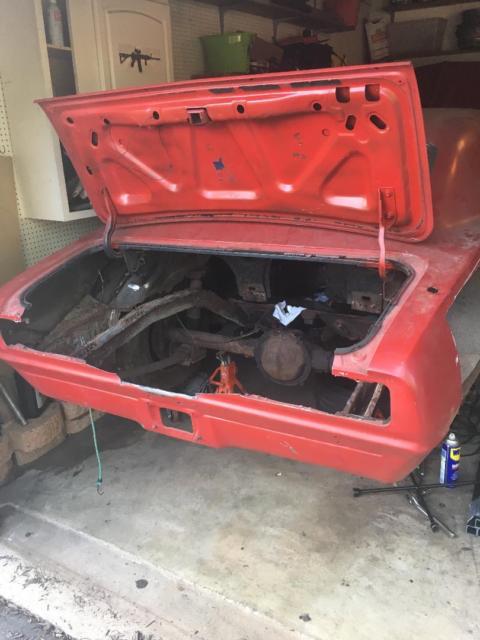 1967 Red Chevrolet Camaro Coupe