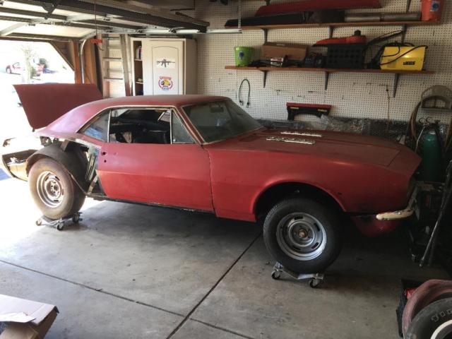 1967 Red Chevrolet Camaro Coupe
