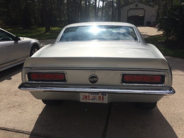 1967 Silver Chevrolet Camaro Coupe