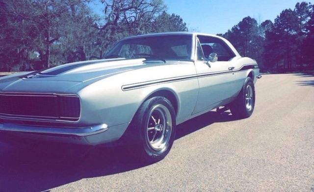 1967 Silver Chevrolet Camaro Coupe