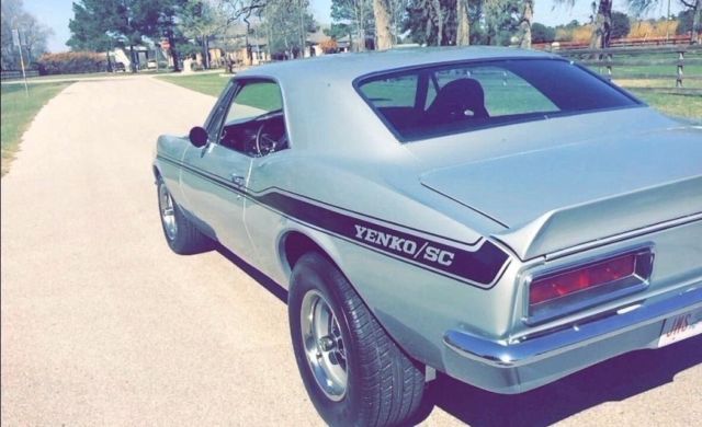 1967 Silver Chevrolet Camaro Coupe