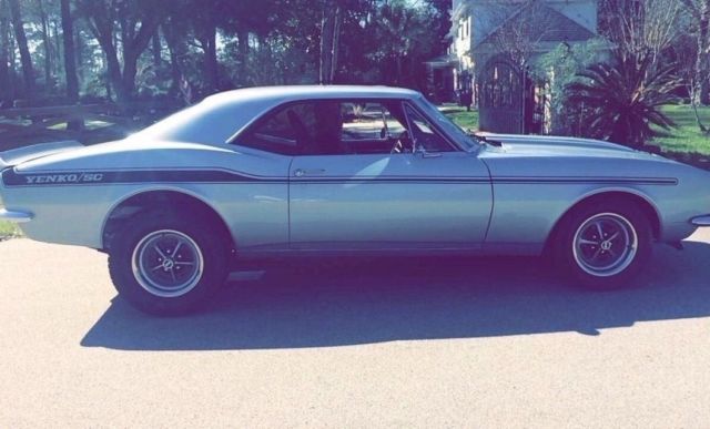 1967 Silver Chevrolet Camaro Coupe