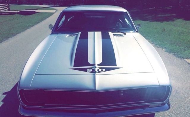 1967 Silver Chevrolet Camaro Coupe