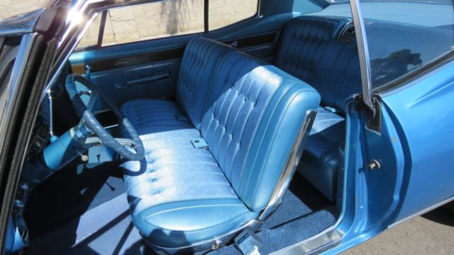 1967 Blue Chevrolet Capriceold Coupe