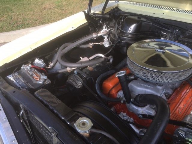 1967 BUTTERNUT YELLOW Chevrolet Chevelle Coupe