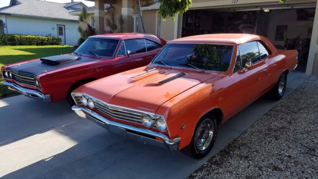 1967 Hugger orange Chevrolet Chevelle Coupe