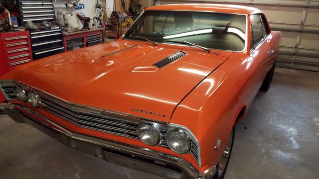 1967 Hugger orange Chevrolet Chevelle Coupe