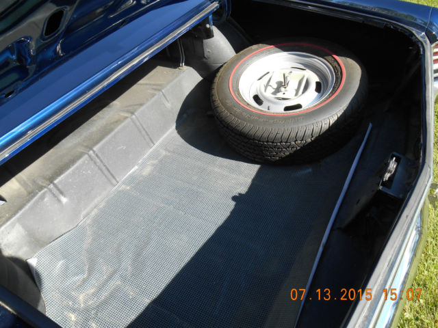 1967 Blue Chevrolet Chevelle Coupe