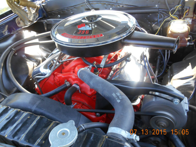 1967 Blue Chevrolet Chevelle Coupe