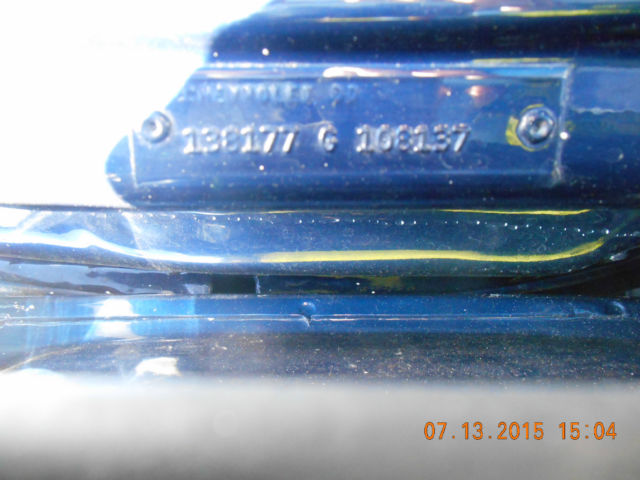 1967 Blue Chevrolet Chevelle Coupe