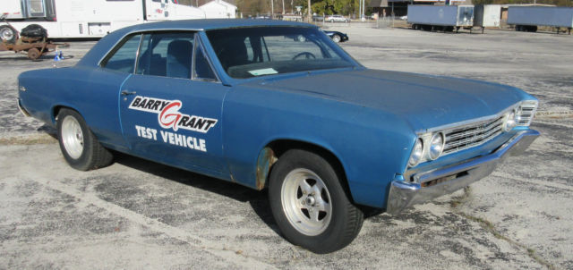 1967 Blue Chevrolet Chevelle
