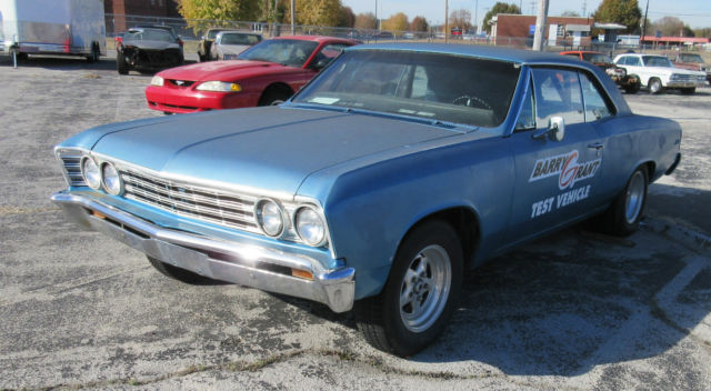 1967 Blue Chevrolet Chevelle
