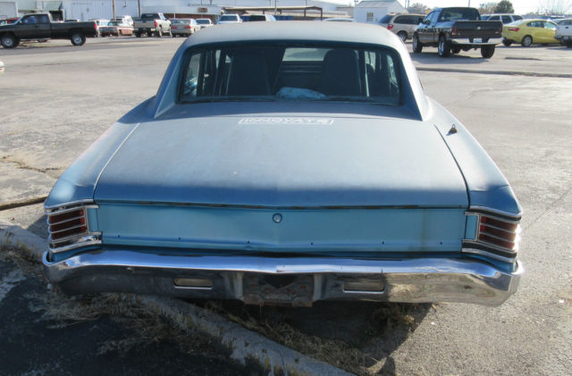 1967 Blue Chevrolet Chevelle