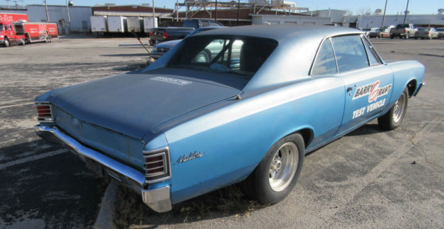 1967 Blue Chevrolet Chevelle