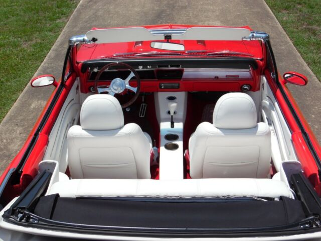 1967 Viper Red / White Chevrolet Chevelle Convertible