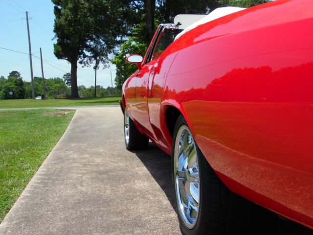 1967 Viper Red / White Chevrolet Chevelle Convertible
