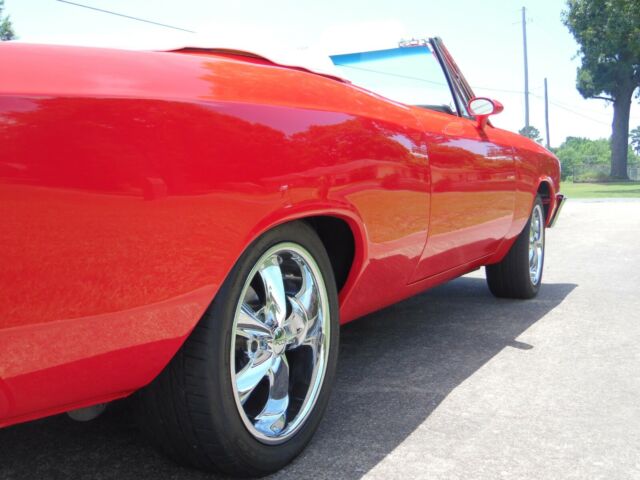 1967 Viper Red / White Chevrolet Chevelle Convertible