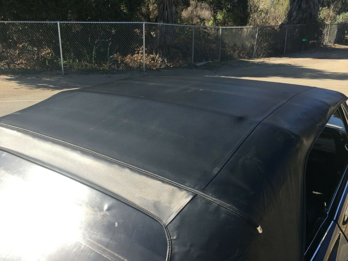 1967 Black Chevrolet Chevelle Convertible