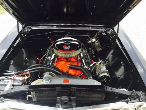 1967 Black Chevrolet Chevelle Convertible