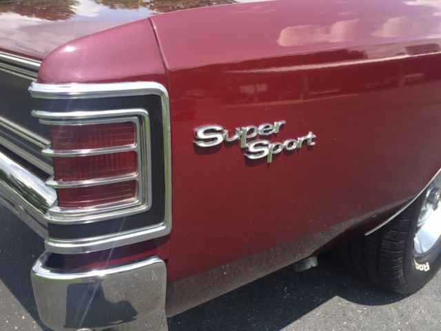 1967 Blue Chevrolet Chevelle Convertible