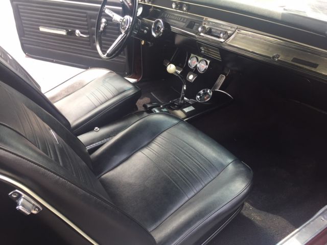 1967 Blue Chevrolet Chevelle Convertible