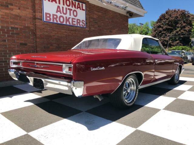 1966 Burgundy Chevrolet Chevelle Convertible