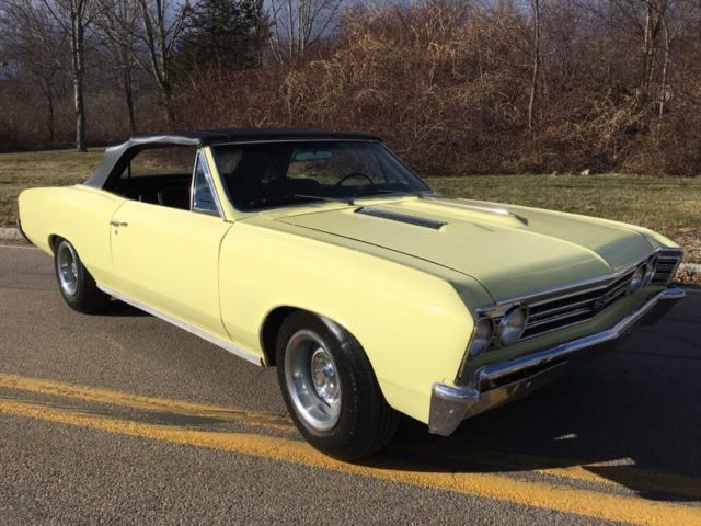 1967 BUTTERNUT YELLOW Chevrolet Chevelle U/K