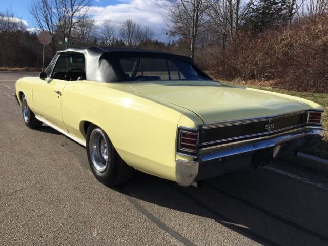 1967 BUTTERNUT YELLOW Chevrolet Chevelle U/K