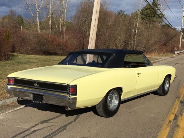 1967 BUTTERNUT YELLOW Chevrolet Chevelle U/K