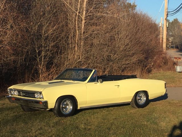 1967 BUTTERNUT YELLOW Chevrolet Chevelle U/K