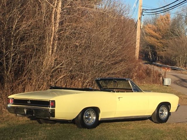 1967 BUTTERNUT YELLOW Chevrolet Chevelle U/K