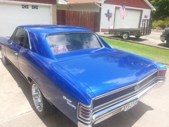 1967 Viper Pearl Blue Chevrolet Chevelle Coupe