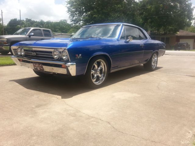 1967 Viper Pearl Blue Chevrolet Chevelle Coupe