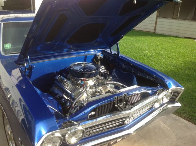 1967 Viper Pearl Blue Chevrolet Chevelle Coupe