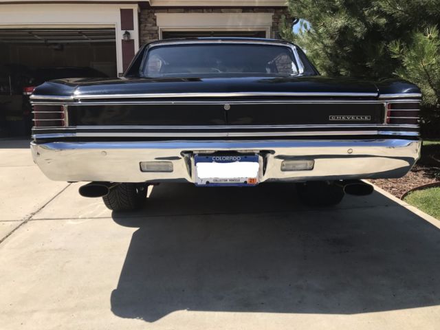 1967 Black Chevrolet Chevelle Coupe