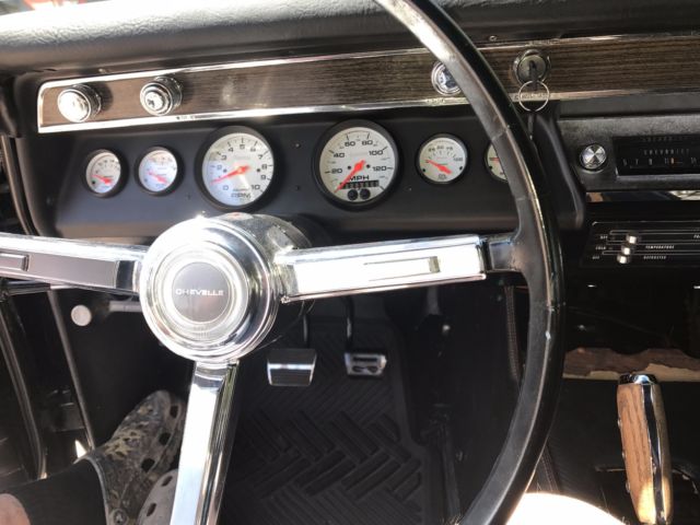 1967 Black Chevrolet Chevelle Coupe