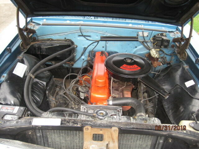 1967 Blue Chevrolet Chevelle Coupe