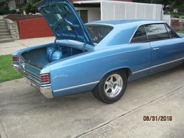 1967 Blue Chevrolet Chevelle Coupe