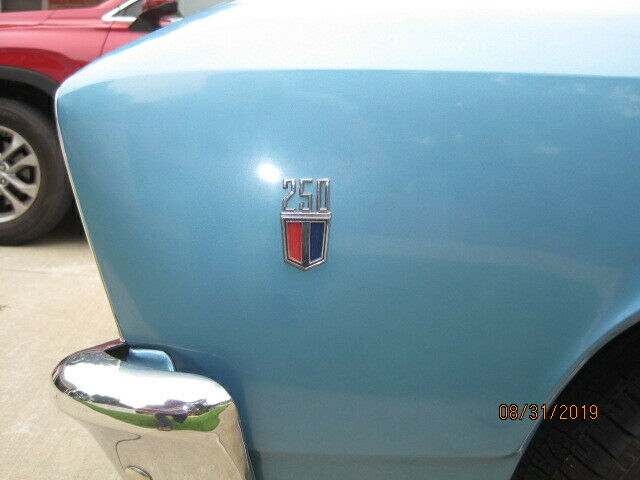 1967 Blue Chevrolet Chevelle Coupe