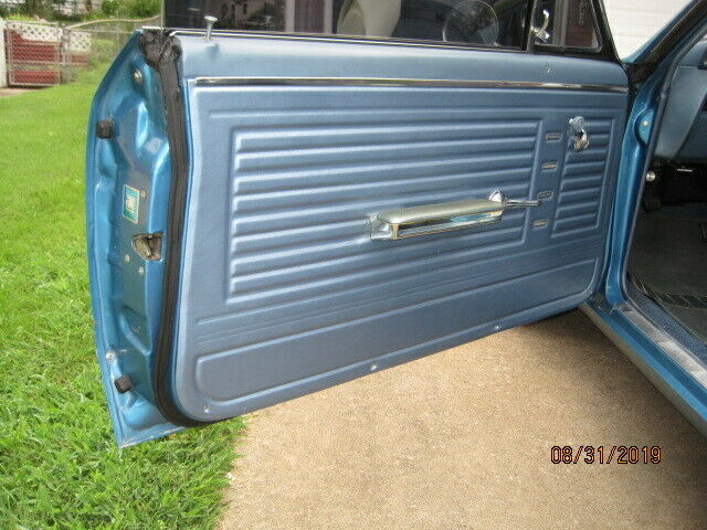 1967 Blue Chevrolet Chevelle Coupe
