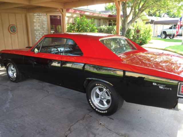 1967 Red Chevrolet Chevelle