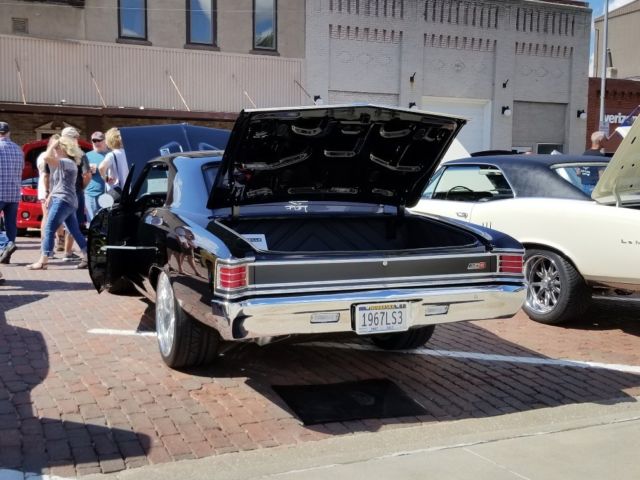 1967 Black Chevrolet Chevelle Coupe