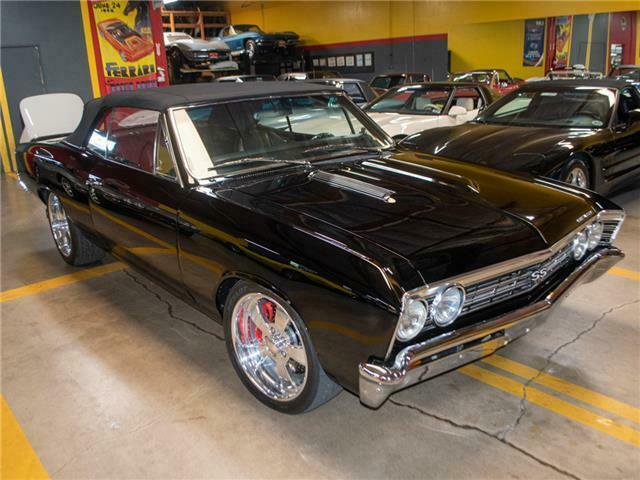 1967 Black Chevrolet Chevelle Convertible