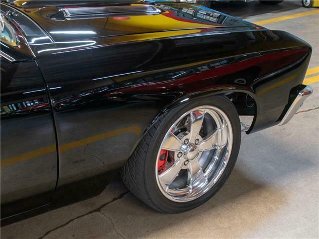 1967 Black Chevrolet Chevelle Convertible