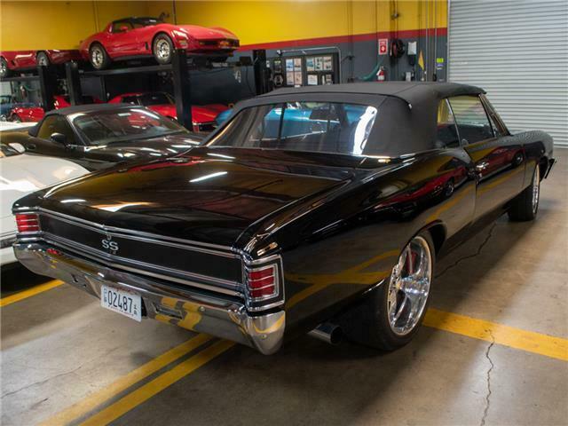 1967 Black Chevrolet Chevelle Convertible