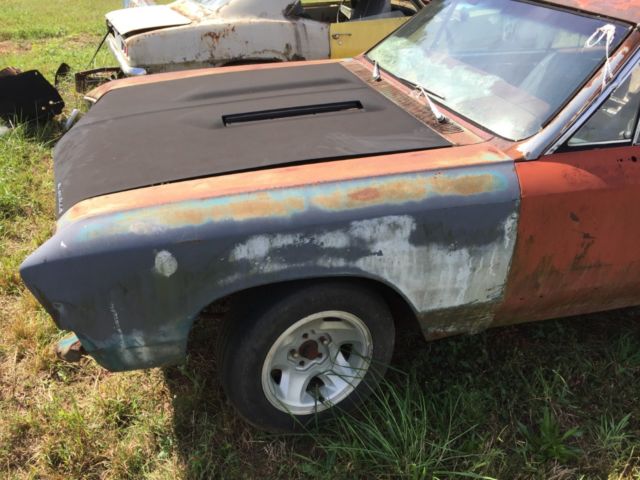 1967 Red Chevrolet Chevelle 2 door
