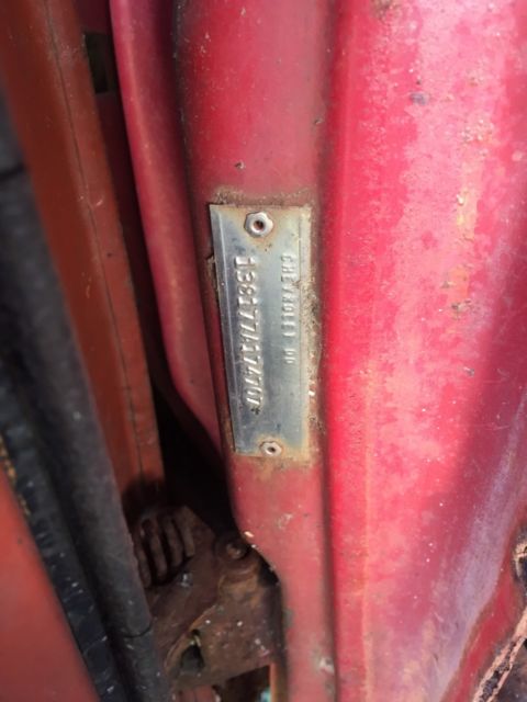 1967 Red Chevrolet Chevelle 2 door
