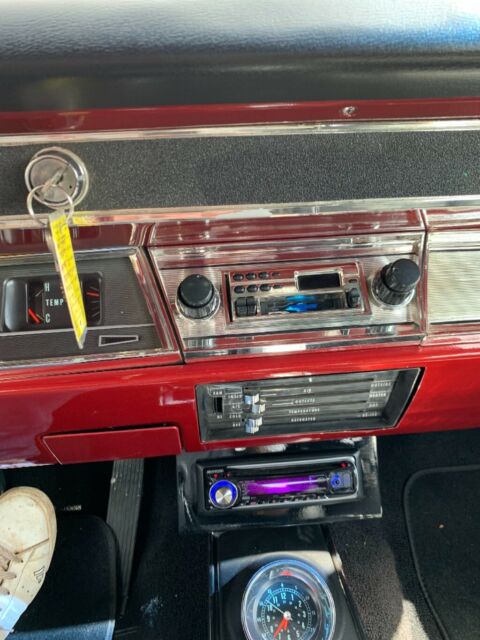 1967 Red Chevrolet Chevelle Coupe