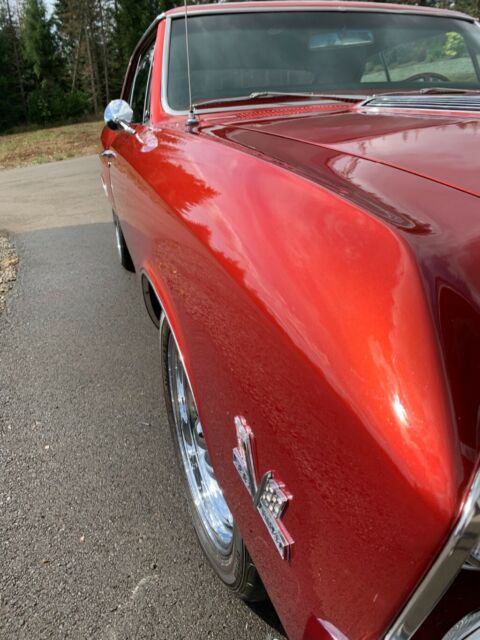 1967 Red Chevrolet Chevelle Coupe